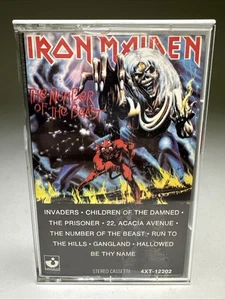 Iron Maiden The Number of the Beast Cassette Tape (1982, EMI Records) Untested - Picture 1 of 5
