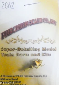 Precision Scale HO #2862 Bell and Bracket, Rope Pull Style (Brass Casting) - Picture 1 of 1