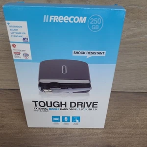 Freecom TOUGH DRIVE 160 Go portable USB disque dur externe HDD PC PORTABLE - Photo 1/2