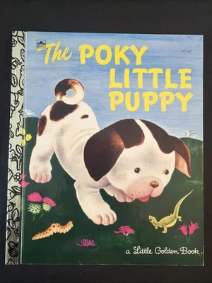 Vintage A Little Golden Book The Poky Little Puppy 303-62 #5956 Foto 1 de 4