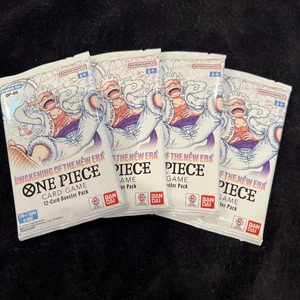 4x One Piece Awakening Of The New Era English Booster Pack - Picture 1 of 1
