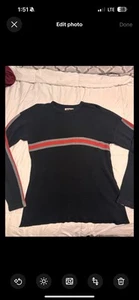 Vintage Y2K 90s Xhilaration Striped Sweater Small - Picture 1 of 8