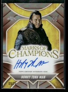 2025 Topps Chrome WWE Honky Tonk Man #MOC-HT Marks of Champions Auto /25 - Picture 1 of 2