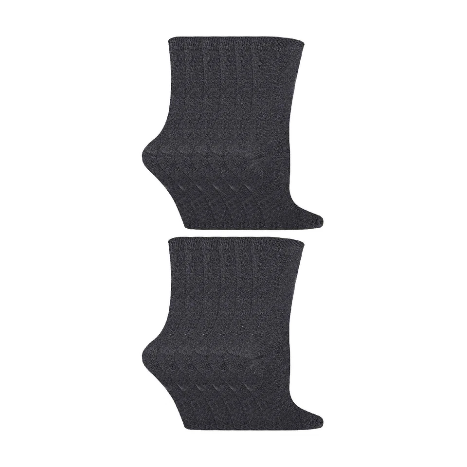 Calcetines escolares lisos de algodón para niños | 12 pares de calcetines informales de vestir | Niños y niñas Foto 1 de 1