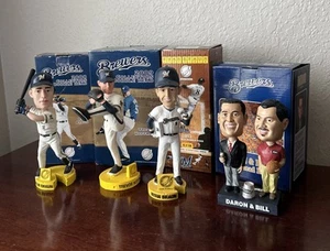 Lotto Bobblehead Milwaukee Brewers Trevor Hoffman (2) Ryan Braun e Daron & Bill - Foto 1 di 5