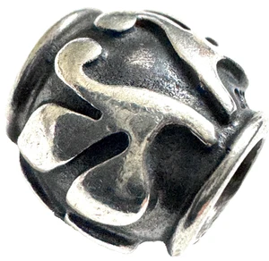 Seltene Pandora Retired Sterling Silver Friendly Florets Bead - 790493 - Bild 1 von 6