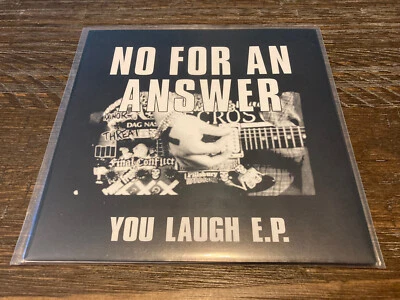 No For An Answer "You Laugh E.P." 7” (Vinyl, Revelation) Opaque Red Vinyl - Image 1 of 2