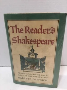 The Reader's Shakespeare by Babette Deutsch. HC. DJ. 1957. EX-LIBRARY - Bild 1 von 12