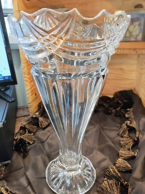 复古 Shannon of Irland Crystal Espirit 12 英寸大号捷克共和国二手 — 第 1/4 张图片