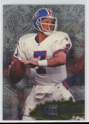 1996 Fleer Metal John Elway Denver Broncos #35 - Image 1 of 2