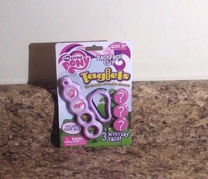 My Little Pony Taglets Backpack Clip Pinkie Pie 3 Mystery Tag Charms  NEW - Picture 1 of 3