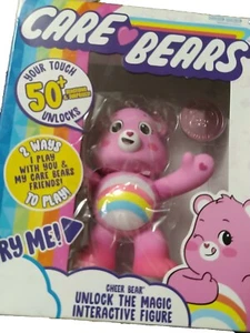 Figura de acción interactiva Care Bears Cheer Bear 5" para cantar 50+ reacciones - Imagen 1 de 1