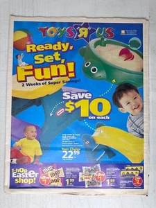 2001 Toys R Us Spring Catalog Ready Set Fun Little Tikes Swing Sets Barbie Pools - Imagen 1 de 12