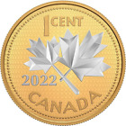 Farewell to the Penny "10th Anniversary" 5oz Silver Coin - Issued by Canada 2022