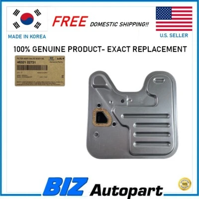 Genuine Transmission Oil Filter for 00-11 Accent Tiburon 06-11 Rio 46321-22731 - Image 1 of 4