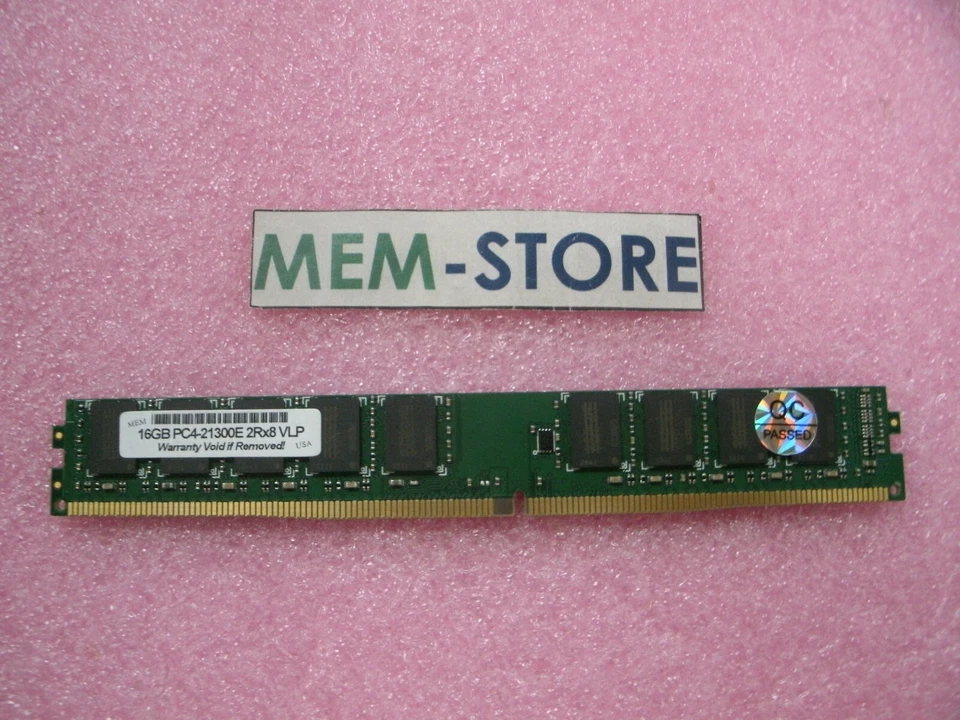 16GB DDR4 2666MHz VLP ECC UDIMM Memory Compatible with CT16G4XFD8266 - Image 1 of 2