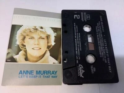 ANNE MURRAY Cassette Tape LET’S KEEP IT THAT WAY 1978 Capitol Records 4N-16341 - Image 1 of 4