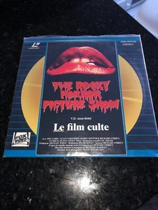 RARE VINTAGE LASER DISC VIDEO " THE ROCKY HORROR PICTURE SHOW " - Picture 1 of 2