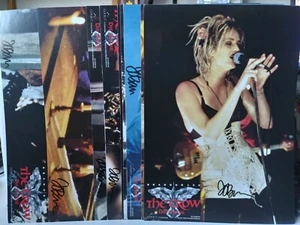 JAMES O'BARR HAND SIGNED 12 GERMAN THE CROW VINTAGE LOBBY CARDS 11.5 X 8.5 - Picture 1 of 7
