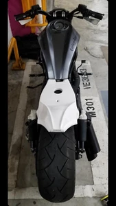 CUSTOM DRAG REAR FENDER MUDGUARD SEAT HARLEY V-ROD V ROD VROD NIGHT ROD MUSCLE - Picture 1 of 8