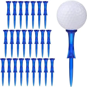 Golf Tees 3-1/4’’ 50 Count Plastic Golf Tees Reduced Friction & Side Spin Pro... - Picture 1 of 3