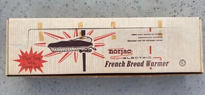 Vintage 1960's Norjac Electric French Bread Warmer Model No. PW-22 115 Volt - Picture 1 of 17