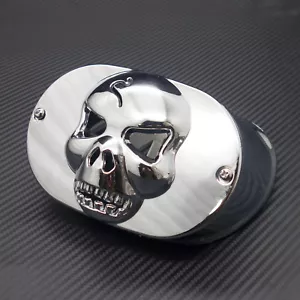 Cubierta de cuello de luz trasera cromada para motocicleta para Harley Touring FLHRC FLHTC - Imagen 1 de 7