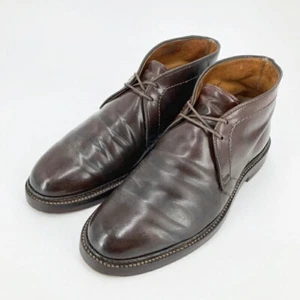 ALDEN Boots 1339 Leather Brown Chukka Boots Size US 6.5 - Imagen 1 de 13