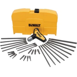 Ratcheting T Handle Set Allen Wrench Hex Key Metric Tool Kit SAE (31-Piece) New - Picture 1 of 8