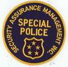 WASHINGTON DC SECURITY ASSURANCE MANAGEMENT INC SPECIAL POLICE PATCH SHERIFF