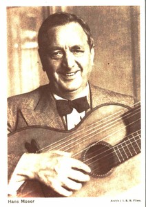 Hans Moser   * Original Postkarte Postcard * Nr. 490 c