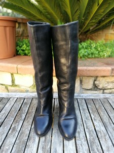 Botas de mujer negro sin marca de piel | Compra online en eBay