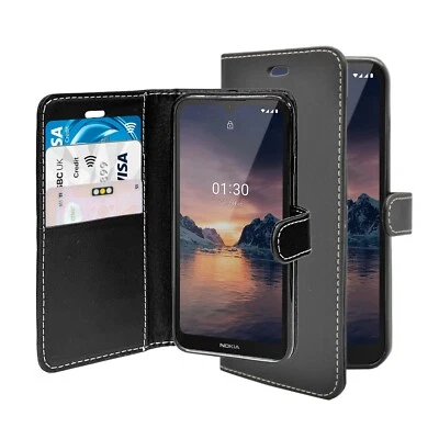 For Nokia 1.3 Phone Case Wallet Flip PU Leather Stand Card Holder Cover - Image 1 of 4