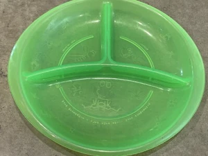 Piastra rotonda Nuby Fun Feeding - durevole - divertente - da viaggio - senza BPA - Foto 1 di 4