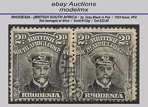 Rhodesia - (British South Africa Company), 1890-4, Scott #122, VFU - Cat. $22,00 - Foto 1 di 2