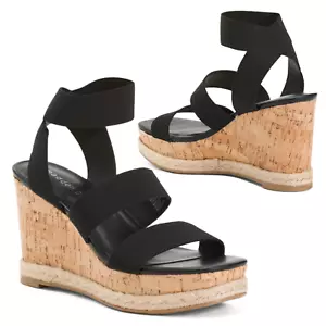 NWT Madden Girl Women's Strappy Cork Wedge Platform Heel Sandals Size: 6.5-10 - Picture 1 of 14