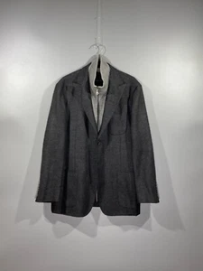SUITSUPPLY Herren Blazer dunkelgrau 100% PURE CASHMERE ungefüttert mit Einsatz EUR 50R - Bild 1 von 22
