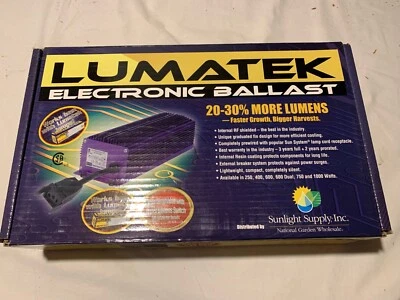 Balastro Lumatek 240 V, 600 vatios Foto 1 de 2