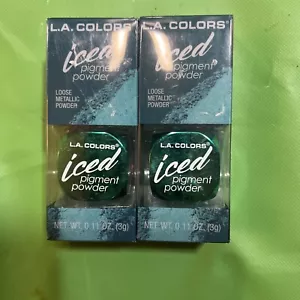 L.A. COLORS Iced Pigment Powder -twinkle (2 Pack) S3 - Picture 1 of 2
