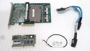 HP 761880-001 Smart Array P840 12Gb 2-Port SAS Controller 726899-001 w/ 4GB kit - Picture 1 of 6