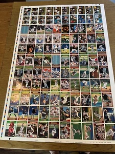 1997 Topps uncut Sheet #2 of 5 - Picture 1 of 1