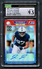 Pat Freiermuth 2021 Leaf Pro Set Metal Red White Blue Rainbow Autographs CSG 9.5