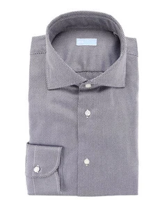 NWT IL SARTORE NAPOLI by VINCENZO DI RUGGIERO SHIRT blue white 41 16 - Picture 1 of 2