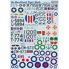 Decal for airplane 1:72 DH.82 Tiger Moth Waterslide decals Print Scale 72-103 