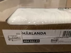 IKEA HARLANDA COVER SLIPCOVER per Loveseat sezione dormienti Inseros bianco - Foto 1 di 3