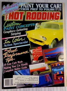 Popular Hot Rodding Magazine April 1988 Drag Racing Pontiac Fiero Cadillac - Picture 1 of 3