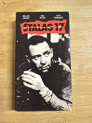 Stalag 17 (Video, VHS Format) 1952 William Holden Don Taylor 1991 Release Foto 1 de 3