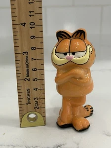 Statuina vintage Garfield manico ombrello novità in piedi - Foto 1 di 6