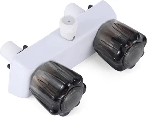Grifo de ducha para autocaravana, repuesto de grifo de ducha para cámper 4" desviador de válvula de ducha para autocaravana con - Imagen 1 de 12