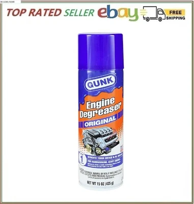 GUNK Original Engine Degreaser 15 oz (Free & Fast Shipping) - Imagem 1 de 4